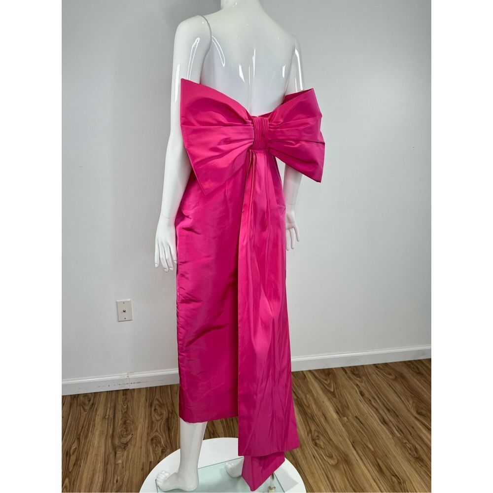 Alexia María Margaret Bow Silk Dress Size 10 - Picture 7 of 12